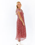 Nilla Floral Midi Dress