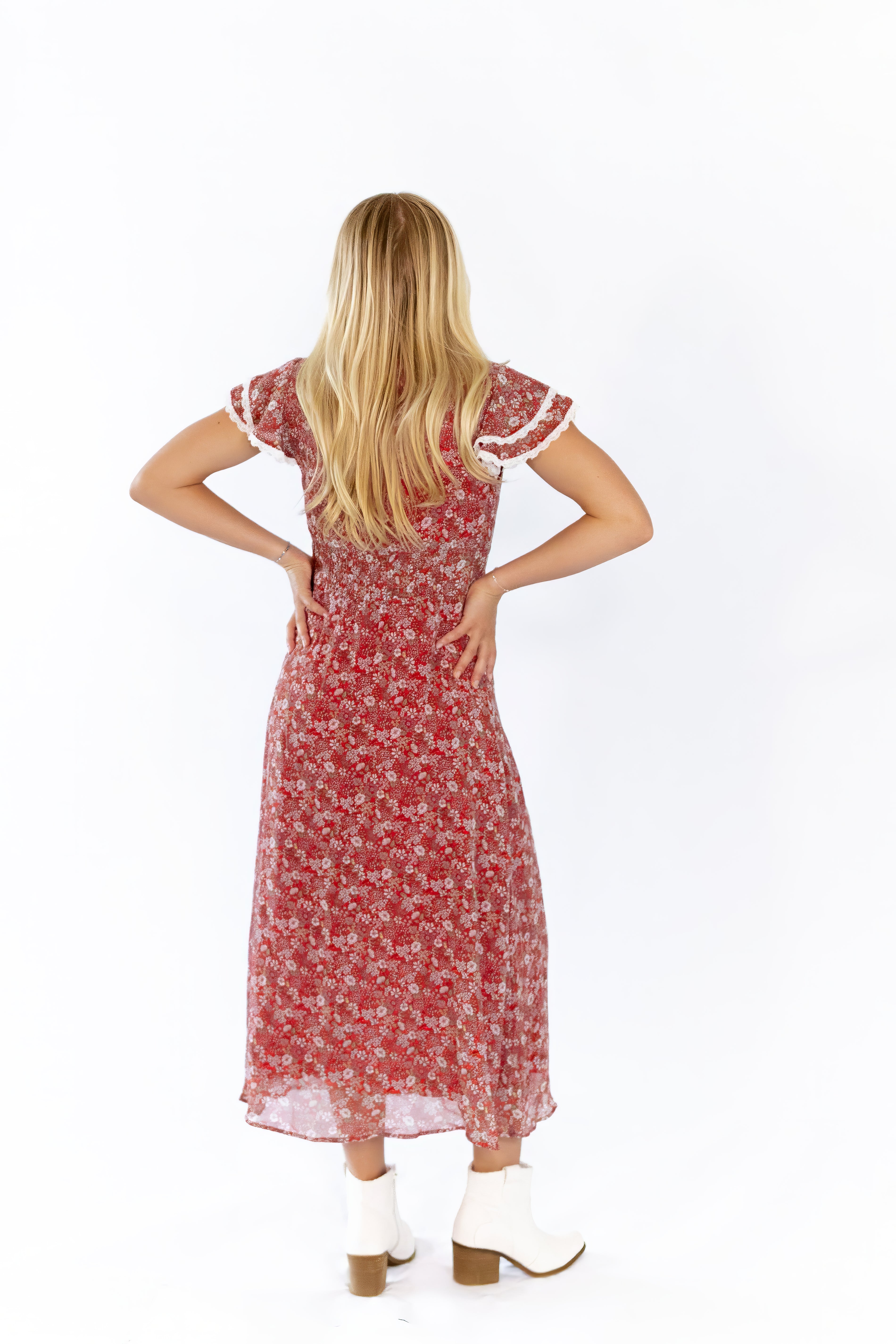 Nilla Floral Midi Dress