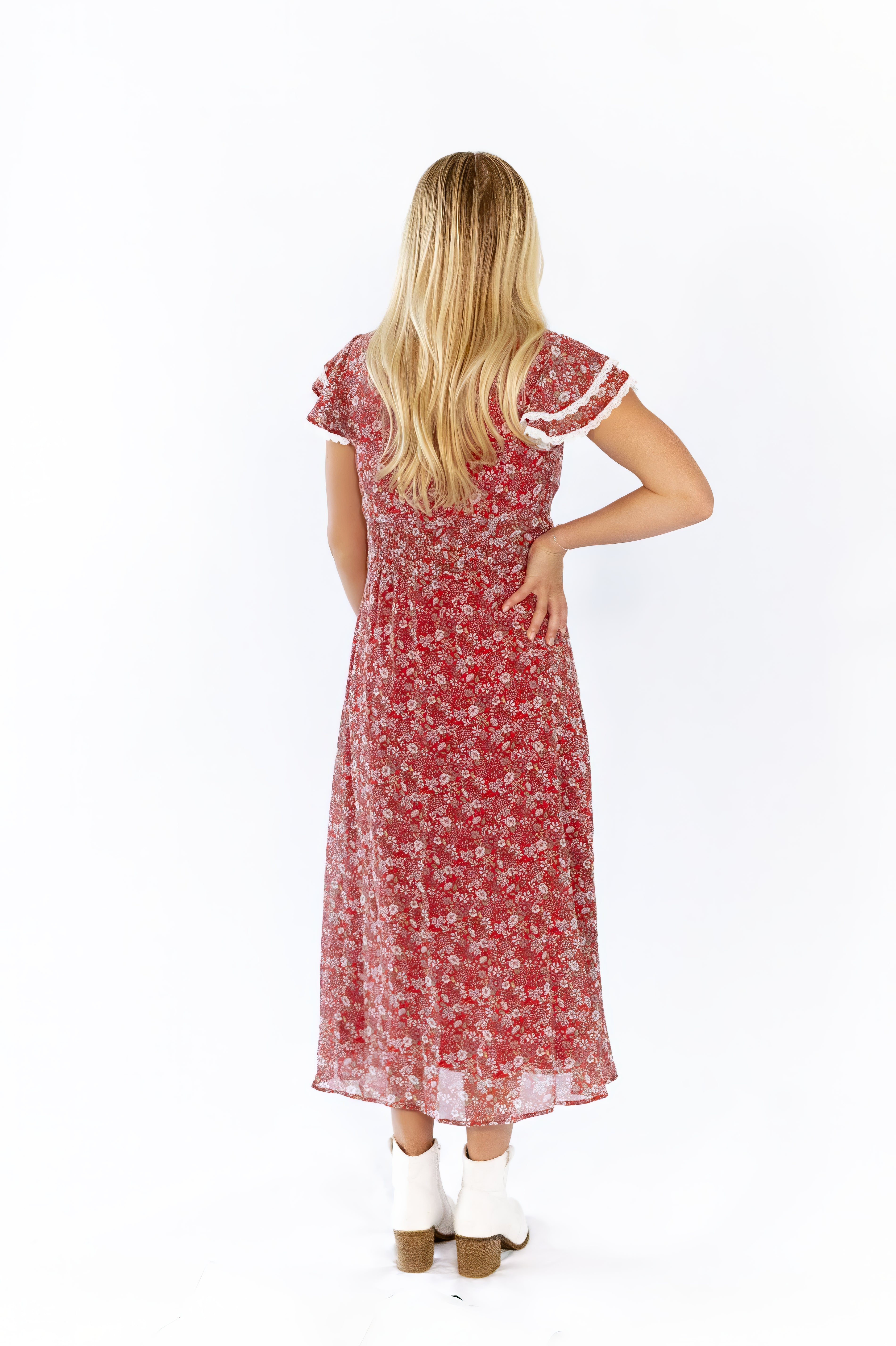 Nilla Floral Midi Dress