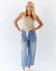 Sonrel Contrast Collared Top