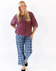 Alva Plaid Pants