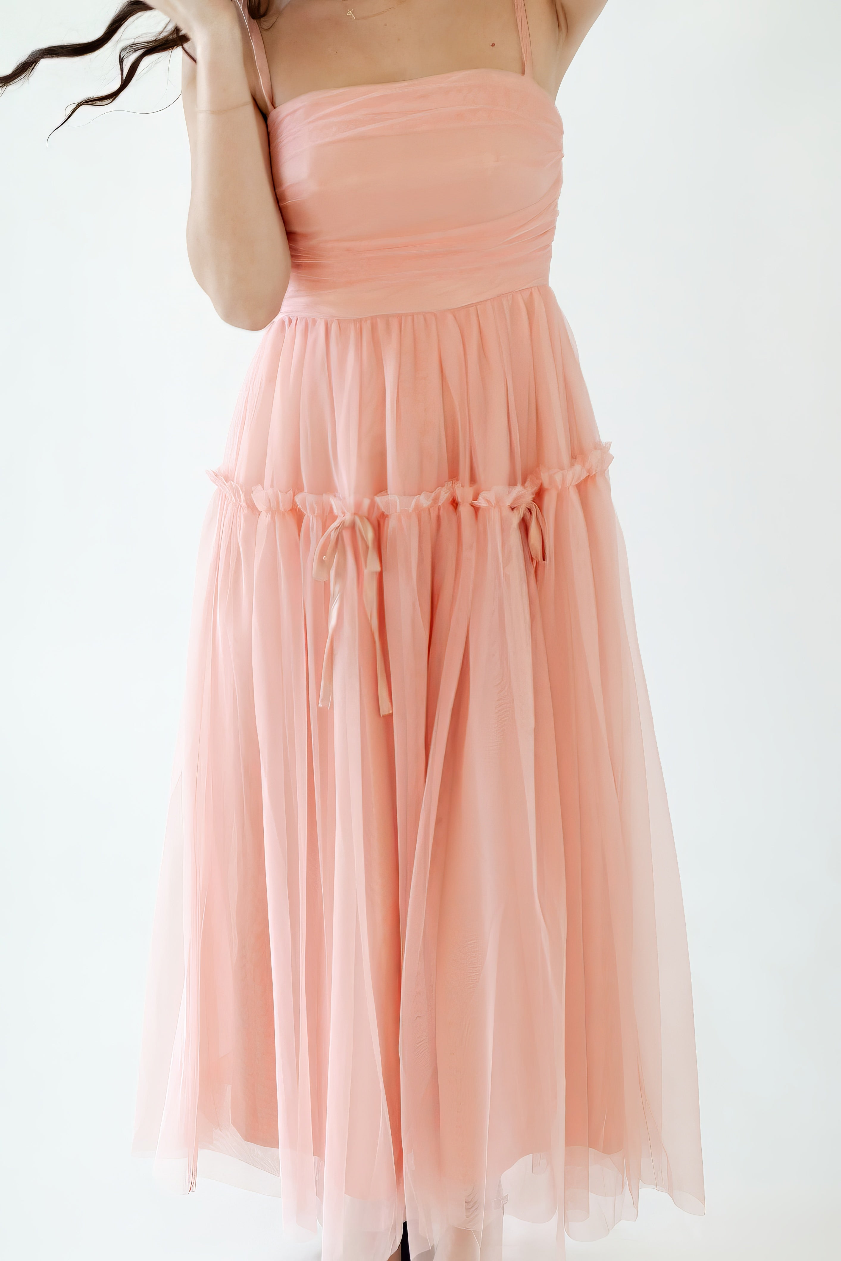 Jacqueline Rose Tulle Maxi Dress