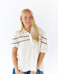Cecile Floral Print Blouse