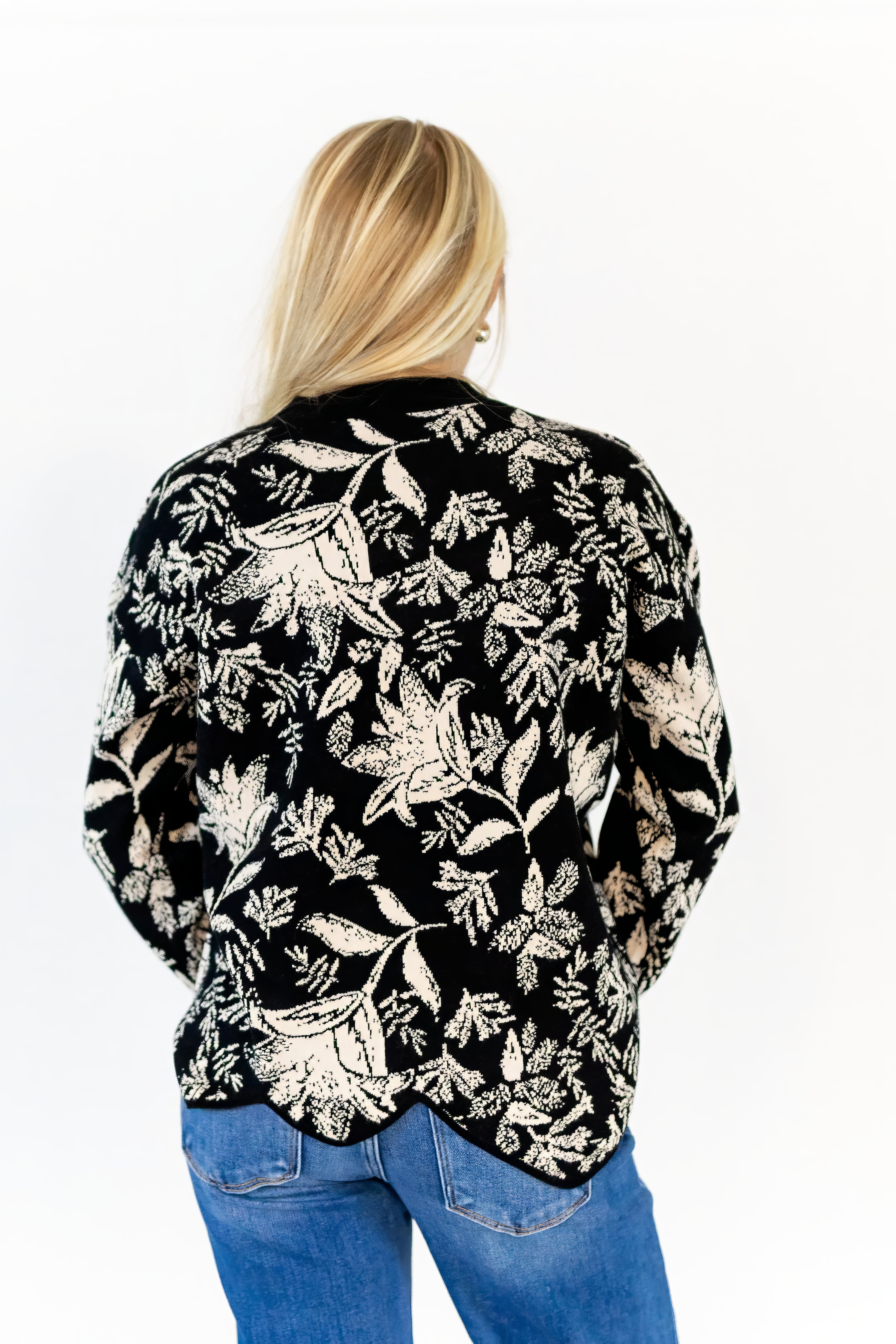 Niki Jacquard Sweater