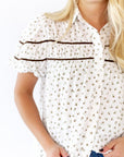 Cecile Floral Print Blouse