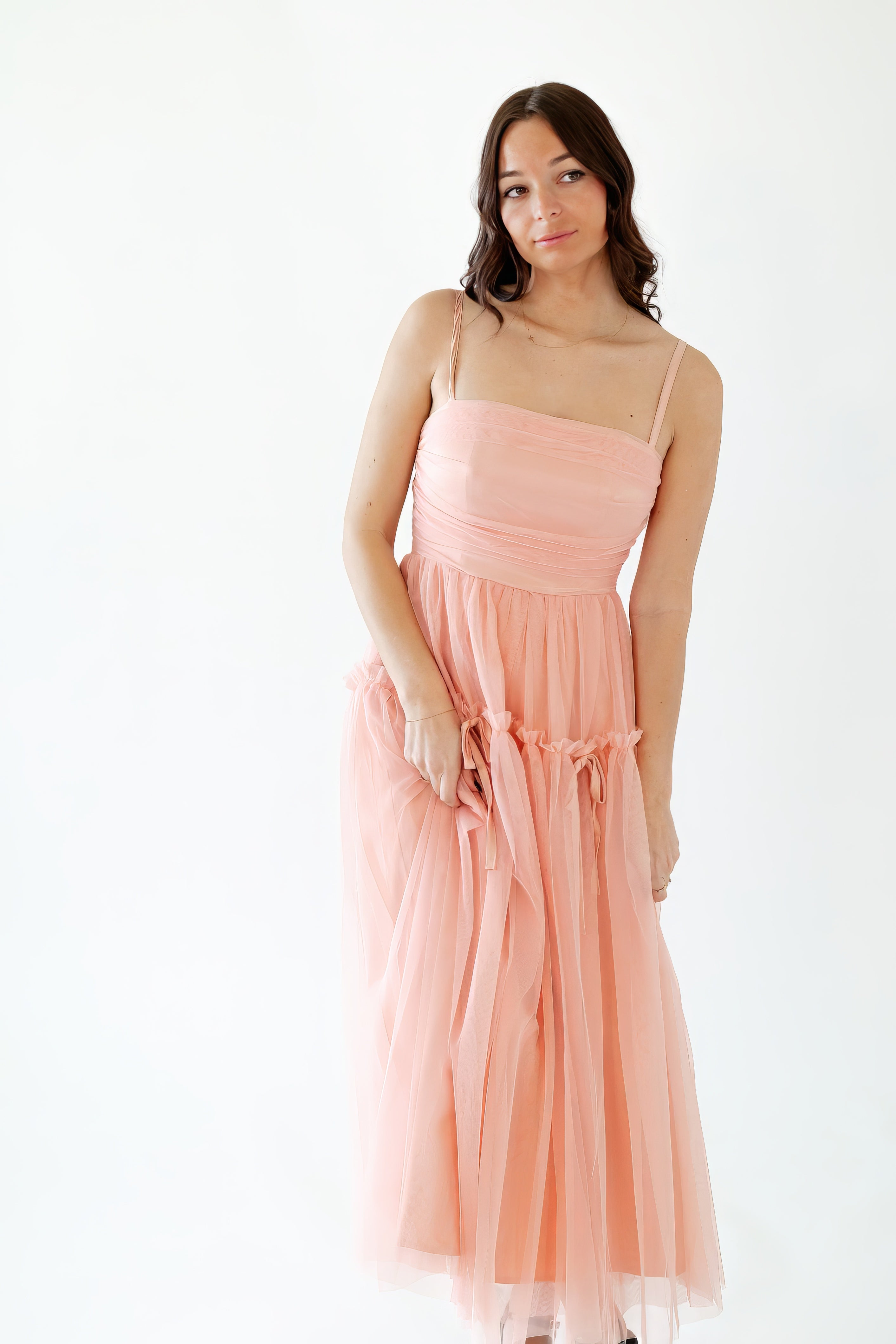 Jacqueline Rose Tulle Maxi Dress