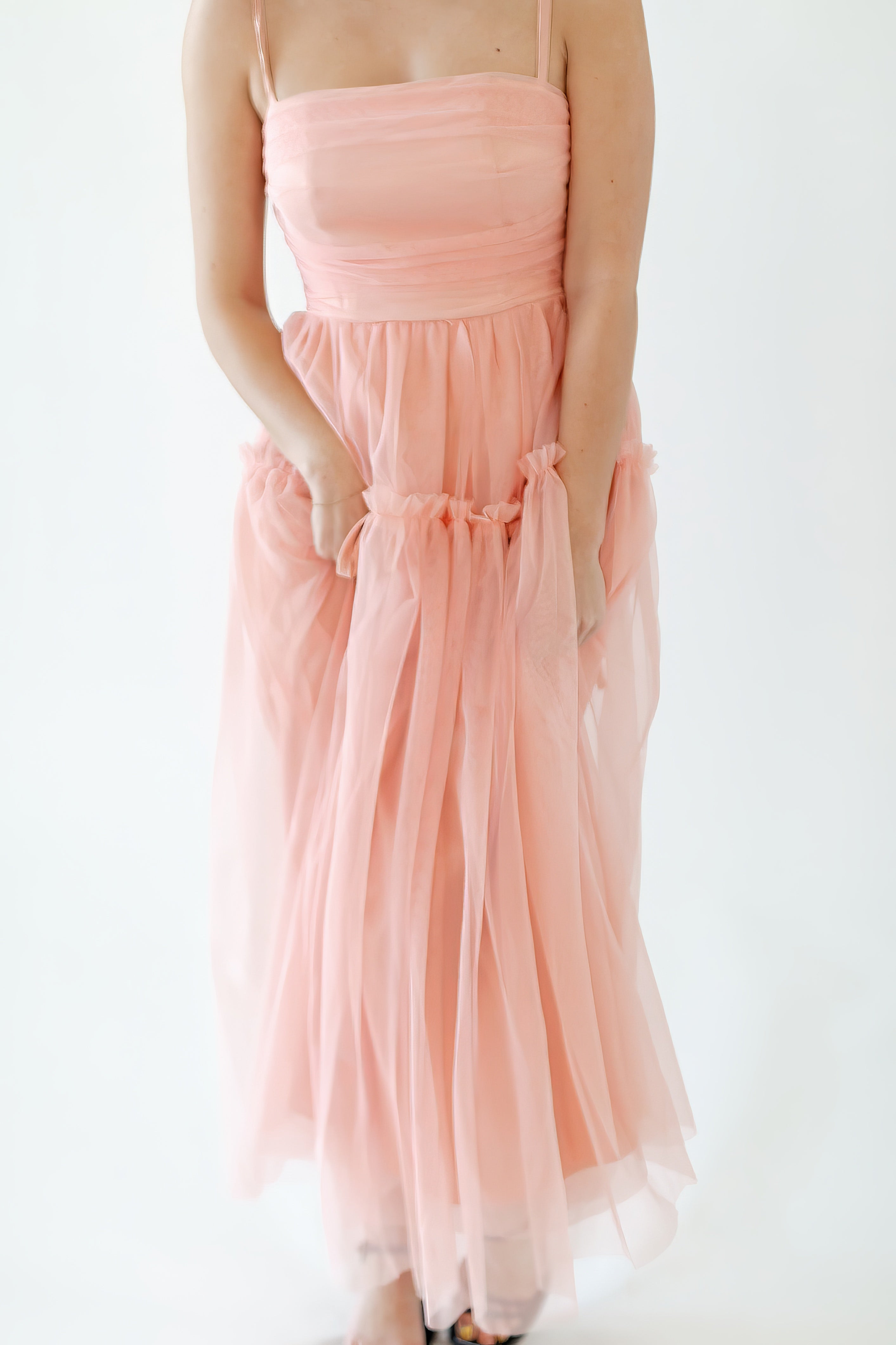 Jacqueline Rose Tulle Maxi Dress