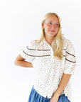 Cecile Floral Print Blouse