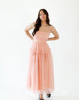 Jacqueline Rose Tulle Maxi Dress