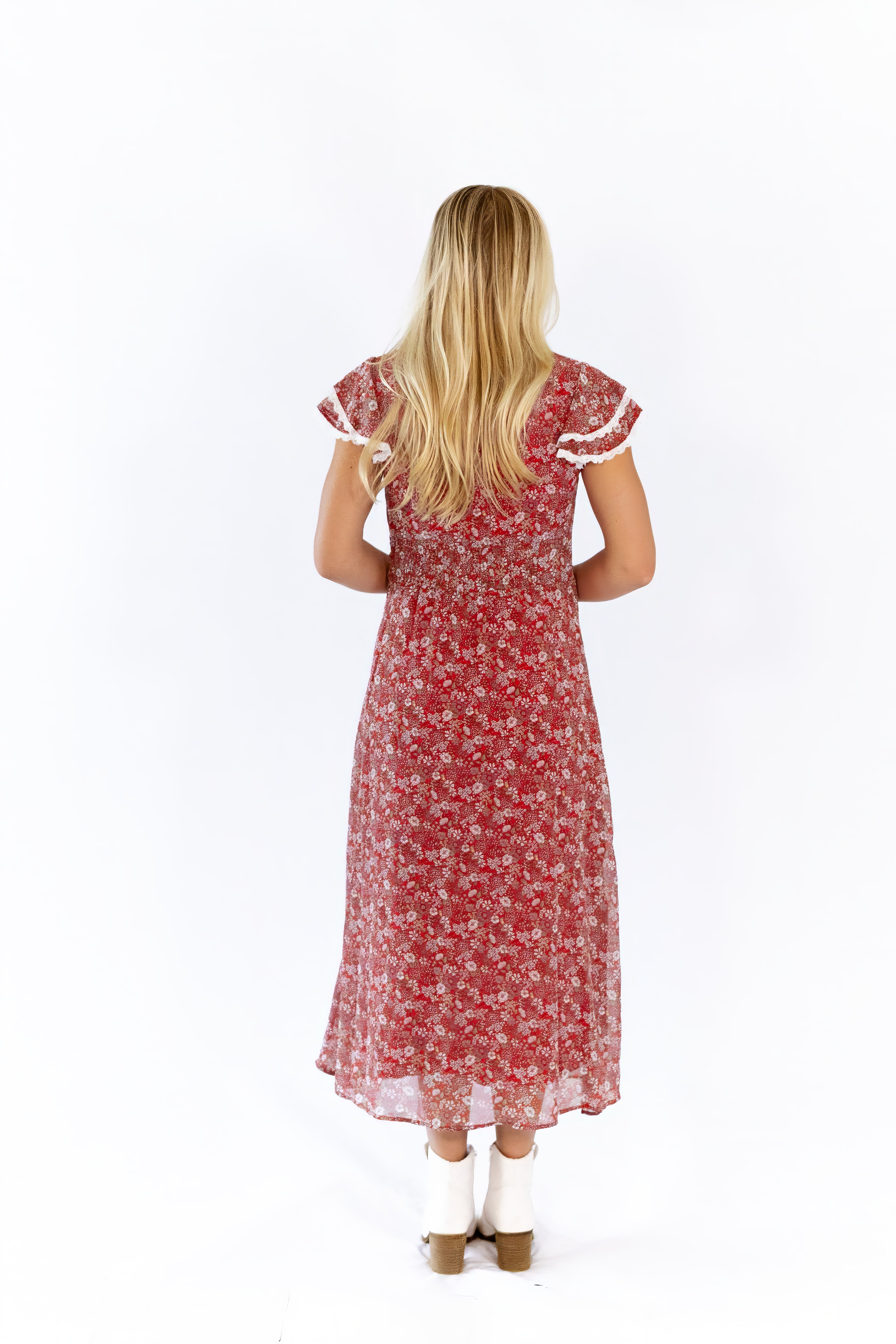 Nilla Floral Midi Dress
