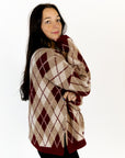 Riley Argyle Knit Sweater