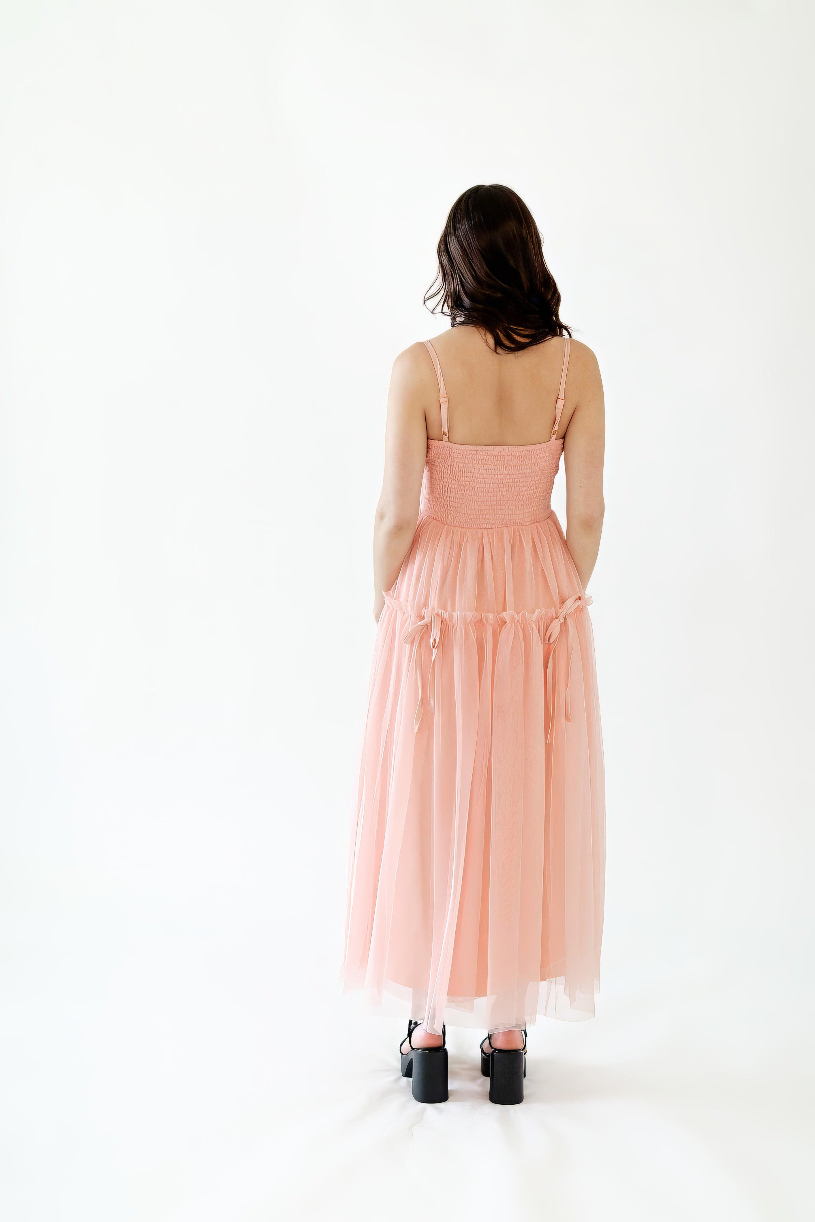 Jacqueline Rose Tulle Maxi Dress