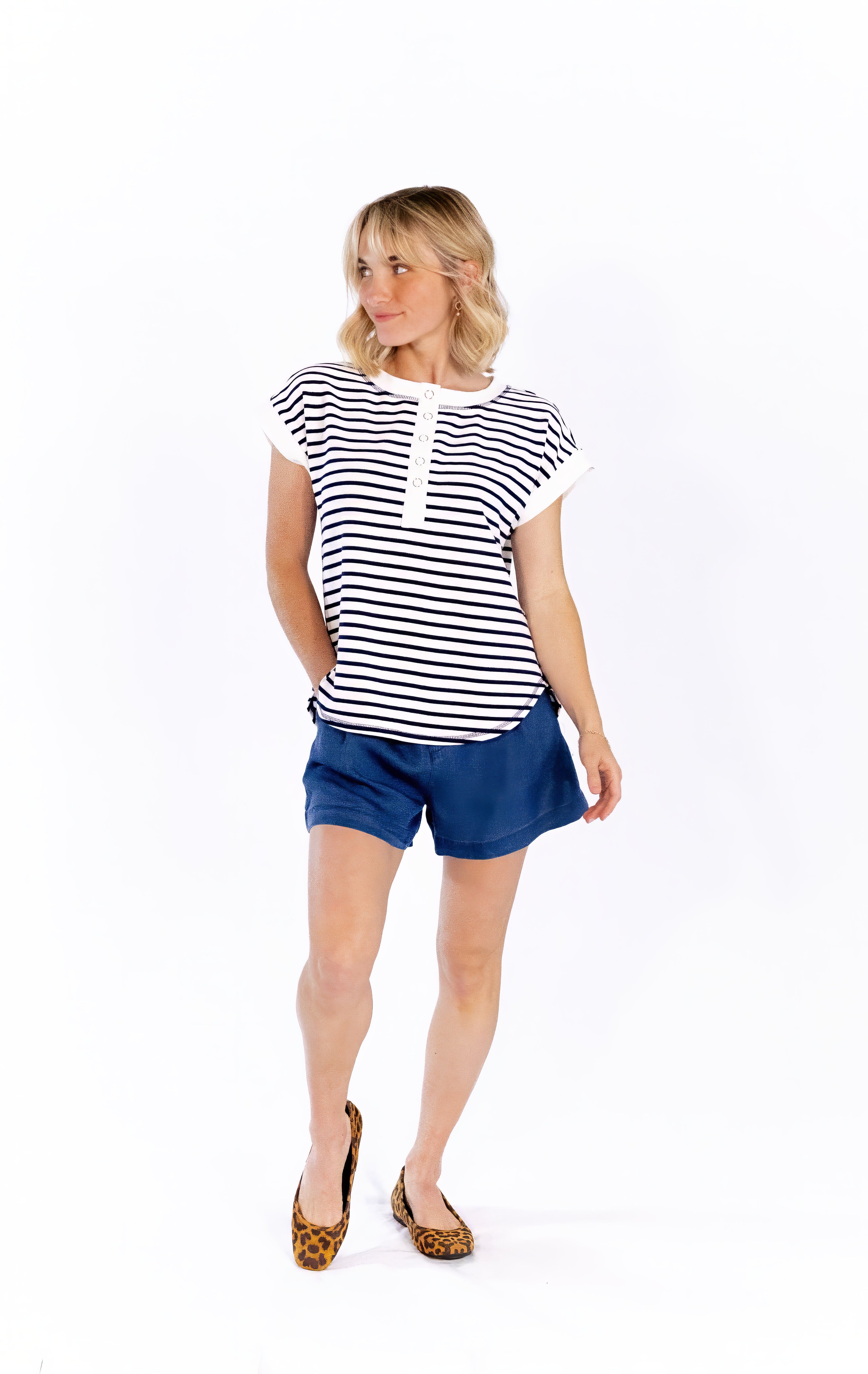 Hailey Pintuck Shorts
