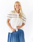 Cecile Floral Print Blouse