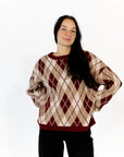 Riley Argyle Knit Sweater