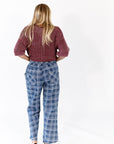 Alva Plaid Pants
