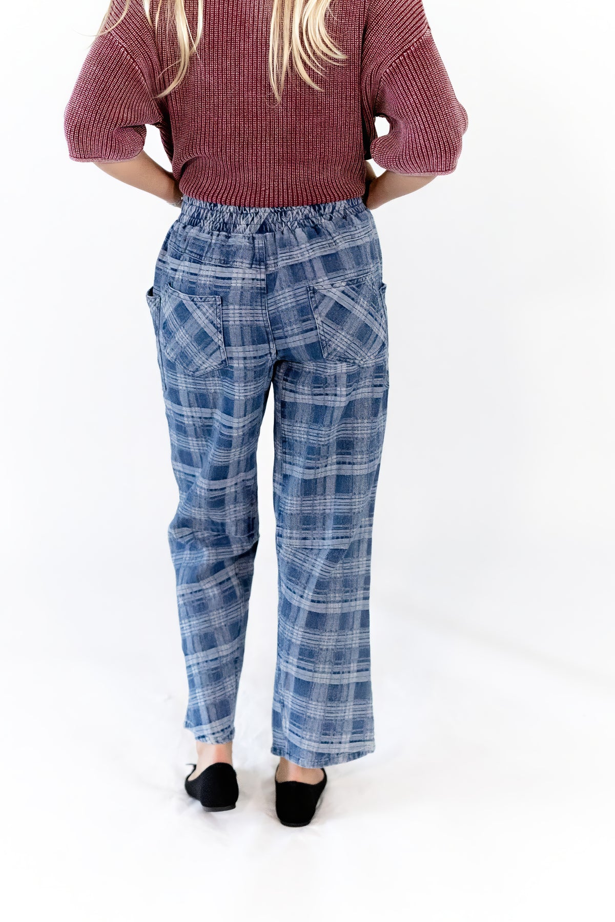Alva Plaid Pants