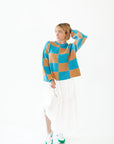 Devereux Checkered Sweater