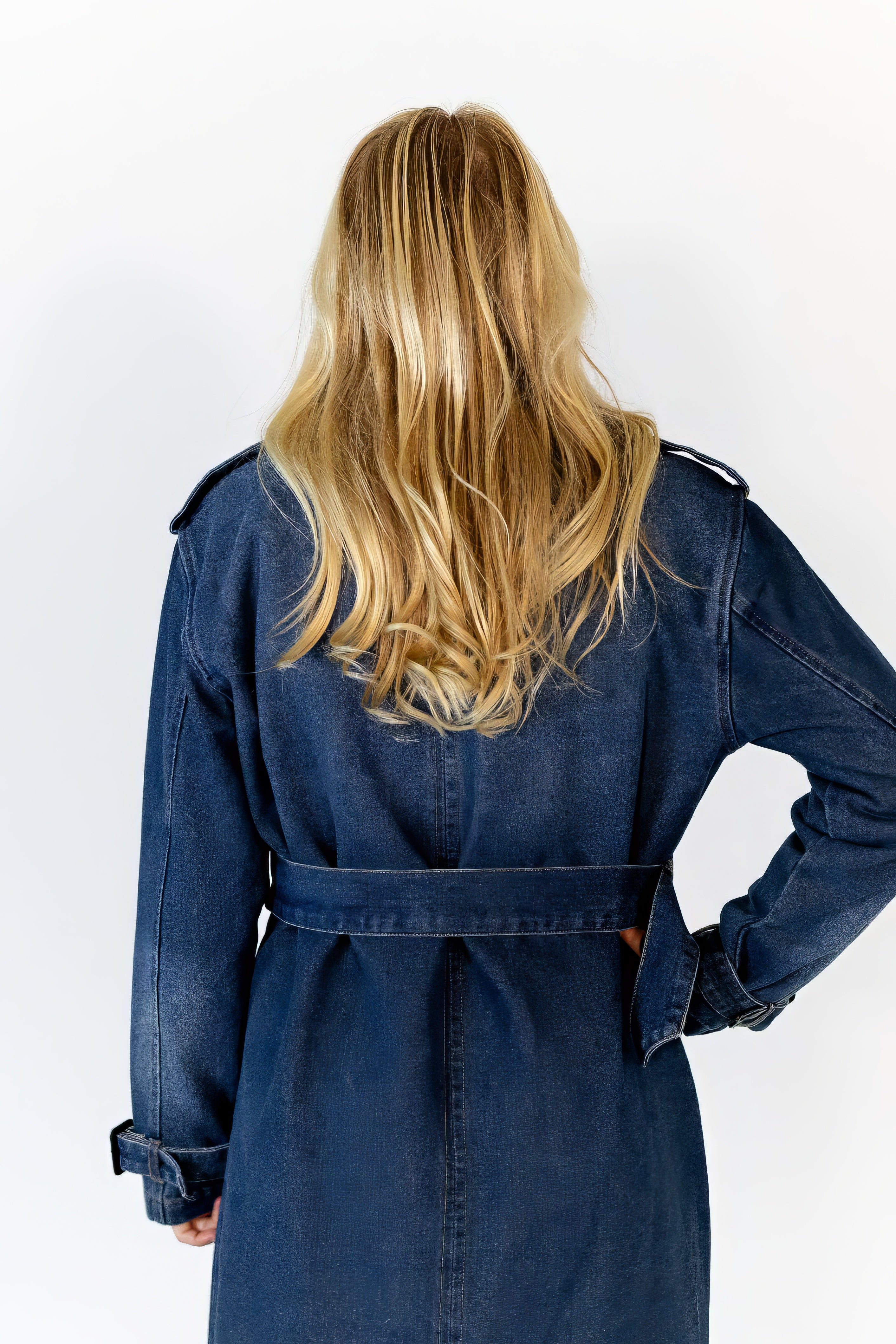 Hannah Denim Trench