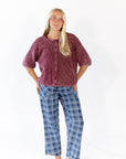 Alva Plaid Pants