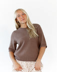 Charlotte Half Sleeve Sweater