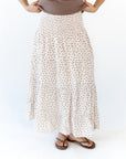Willow Ditsy Tiered Midi Skirt
