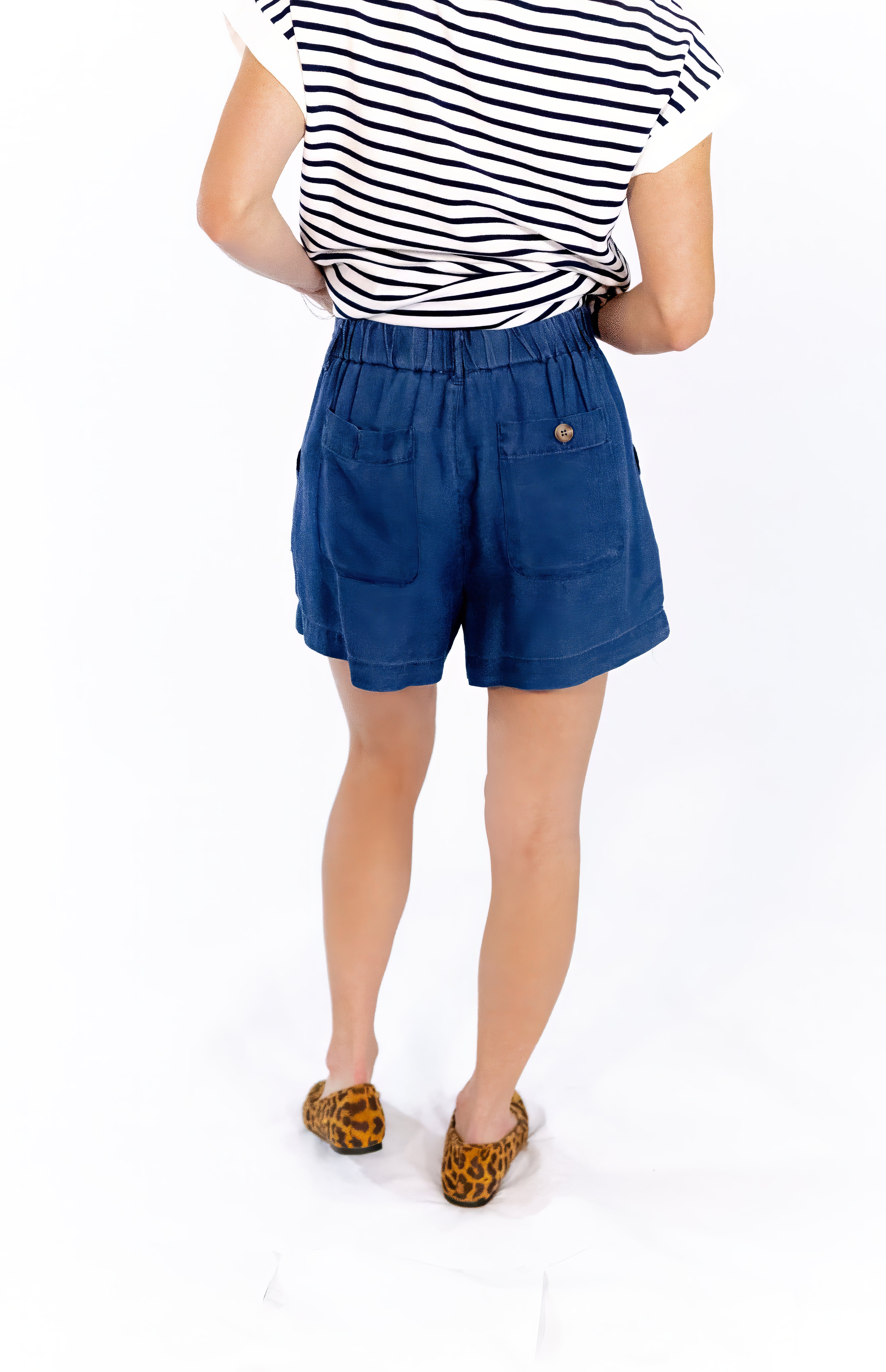 Hailey Pintuck Shorts