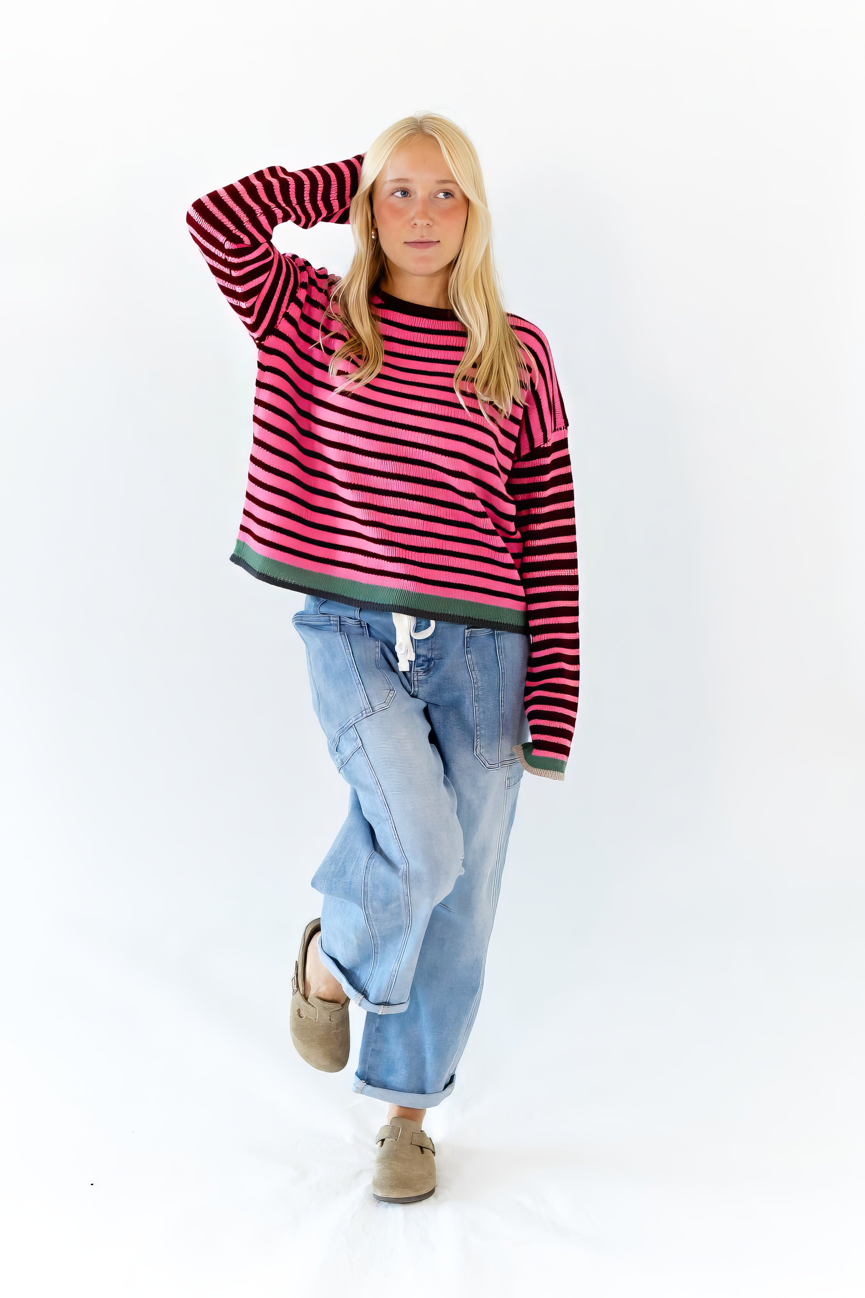 Trudy Striped Sweater