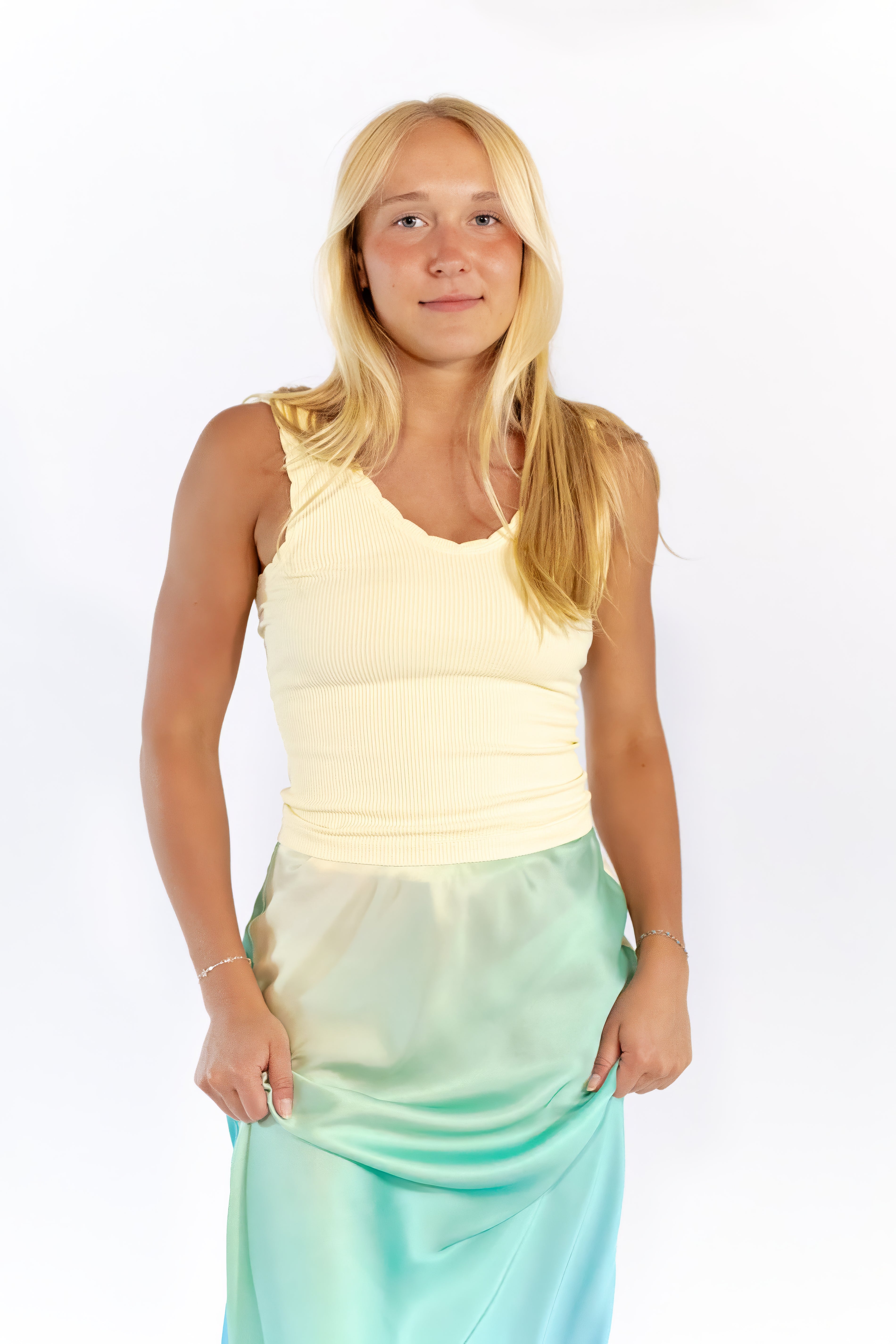 Jay Scalloped Edge Tank