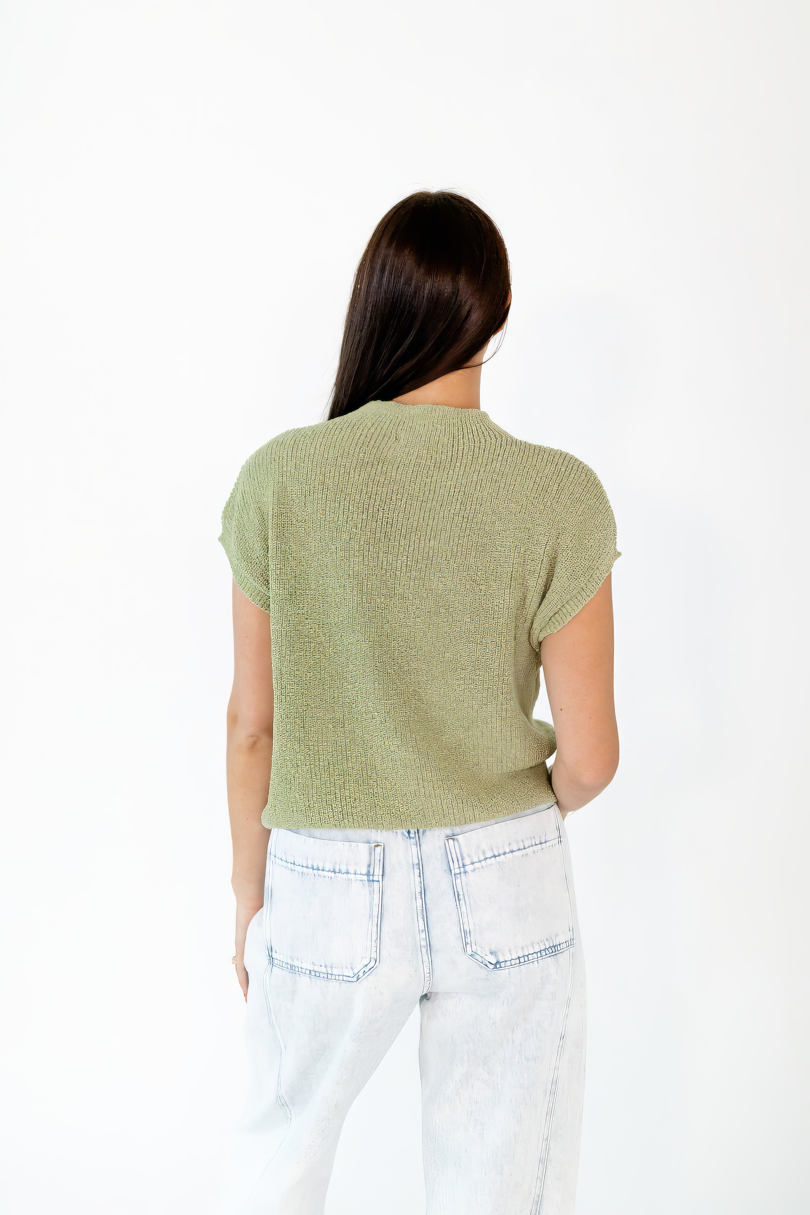 Orla Crochet Short Sleeve Top