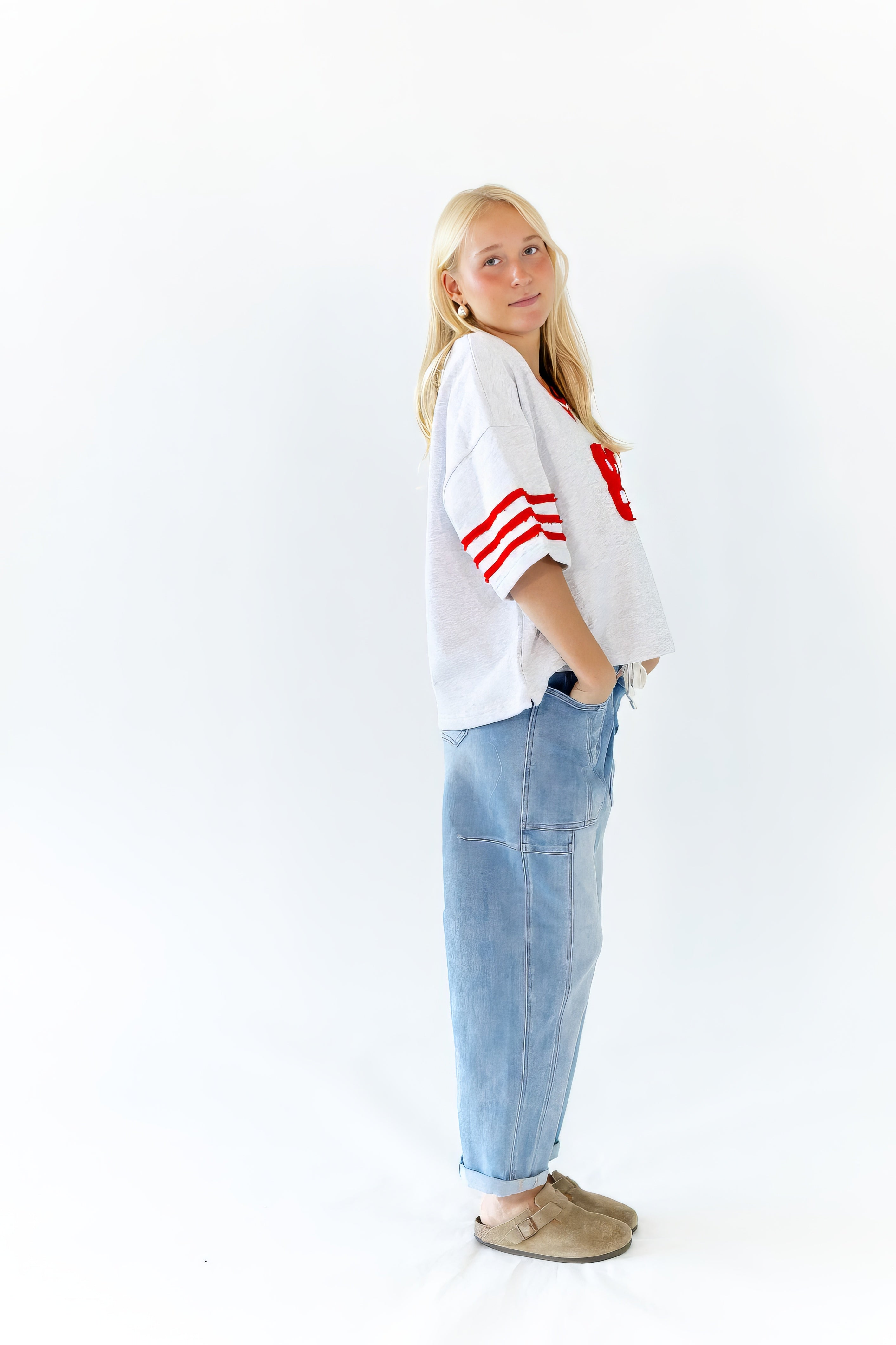 Maison Textured Pullover · Heather