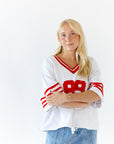 Maison Textured Pullover · Heather