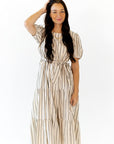 Frankie Striped Midi Dress