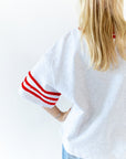 Maison Textured Pullover · Heather