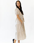 Frankie Striped Midi Dress