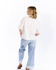 Whiley Striped Henley Tee