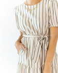 Frankie Striped Midi Dress