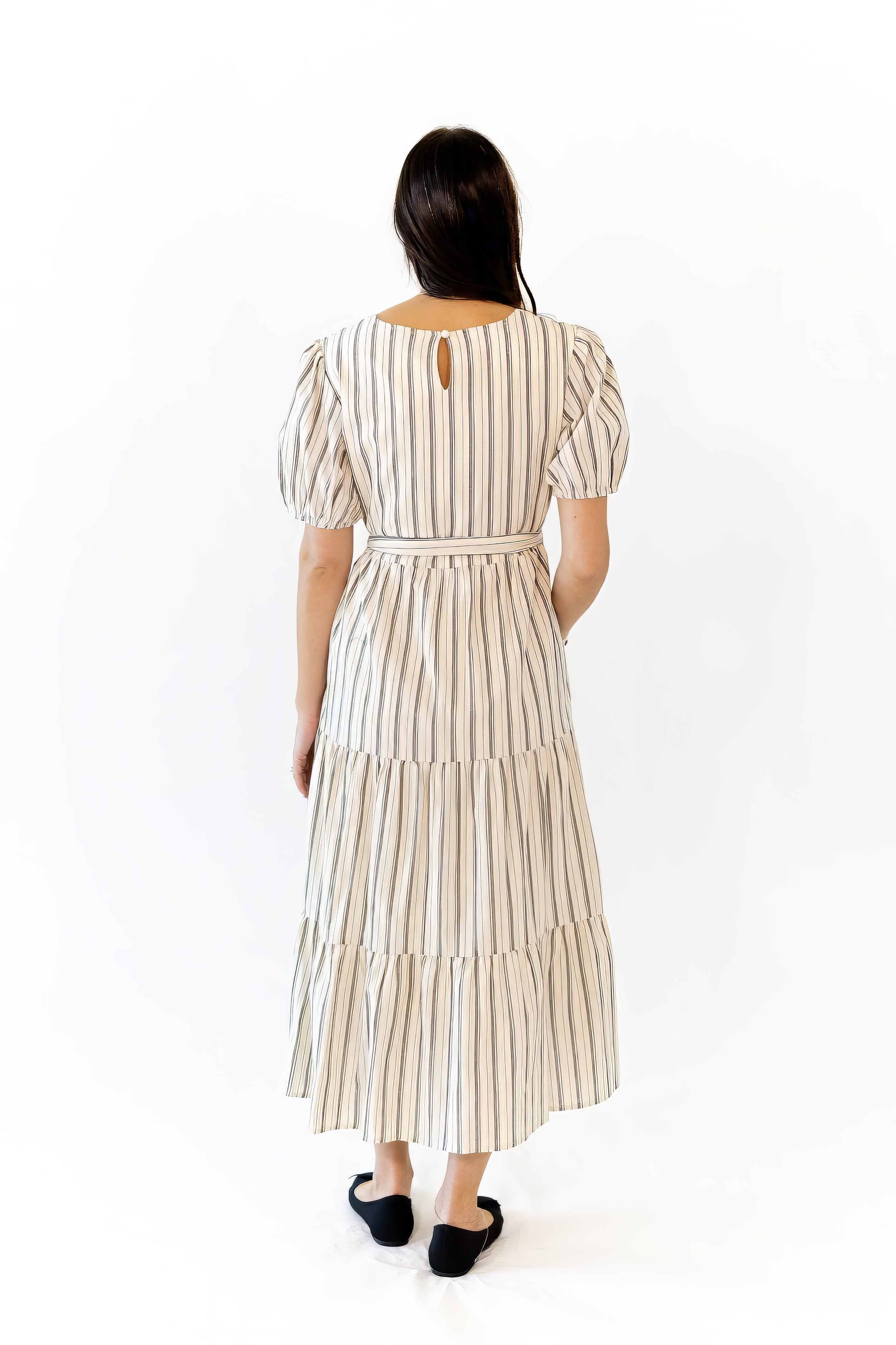 Frankie Striped Midi Dress