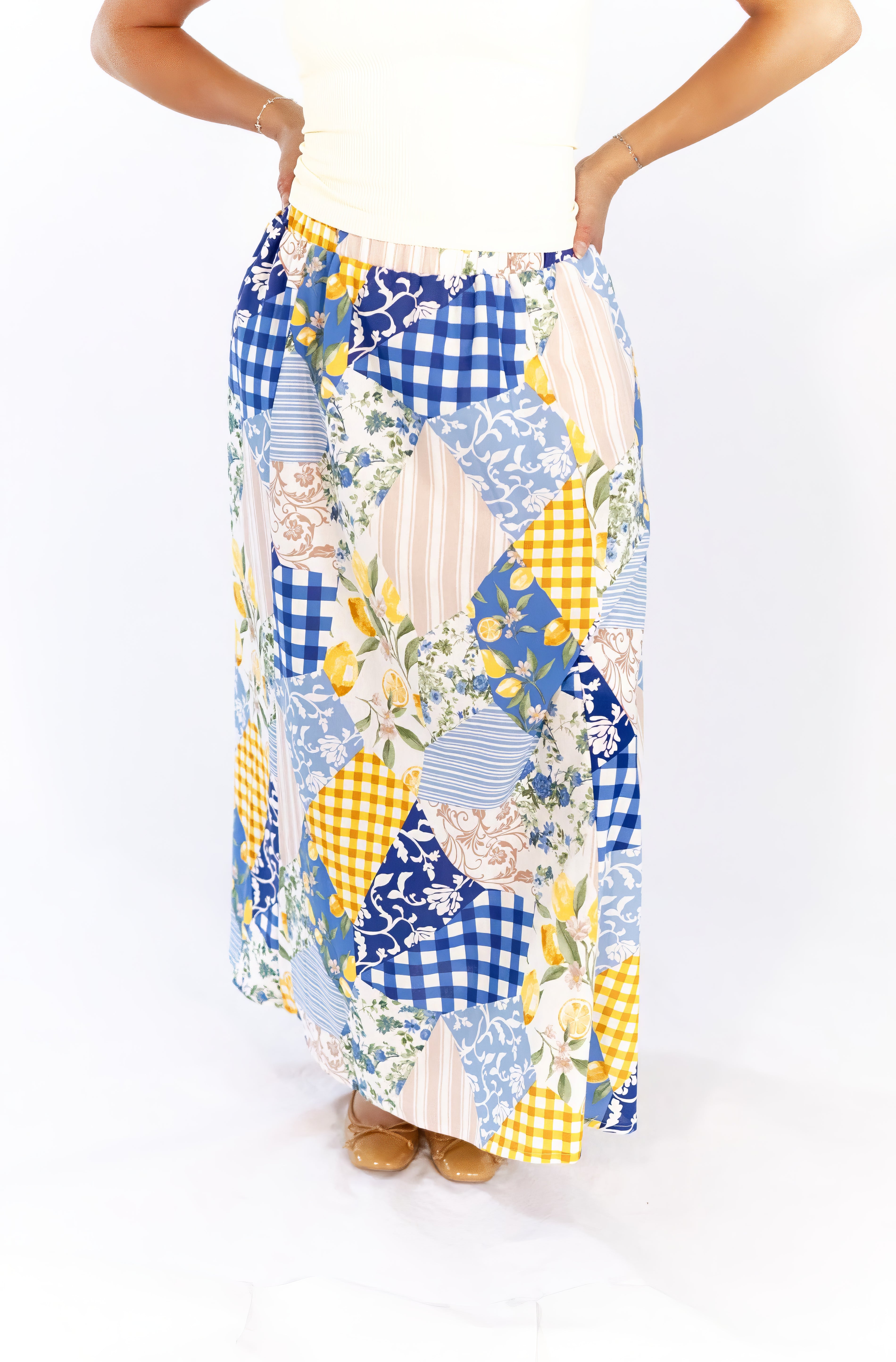 Sasha Patchwork Skirt