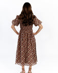 Sylvia Smocked Plaid Dress