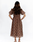 Sylvia Smocked Plaid Dress