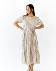 Frankie Striped Midi Dress