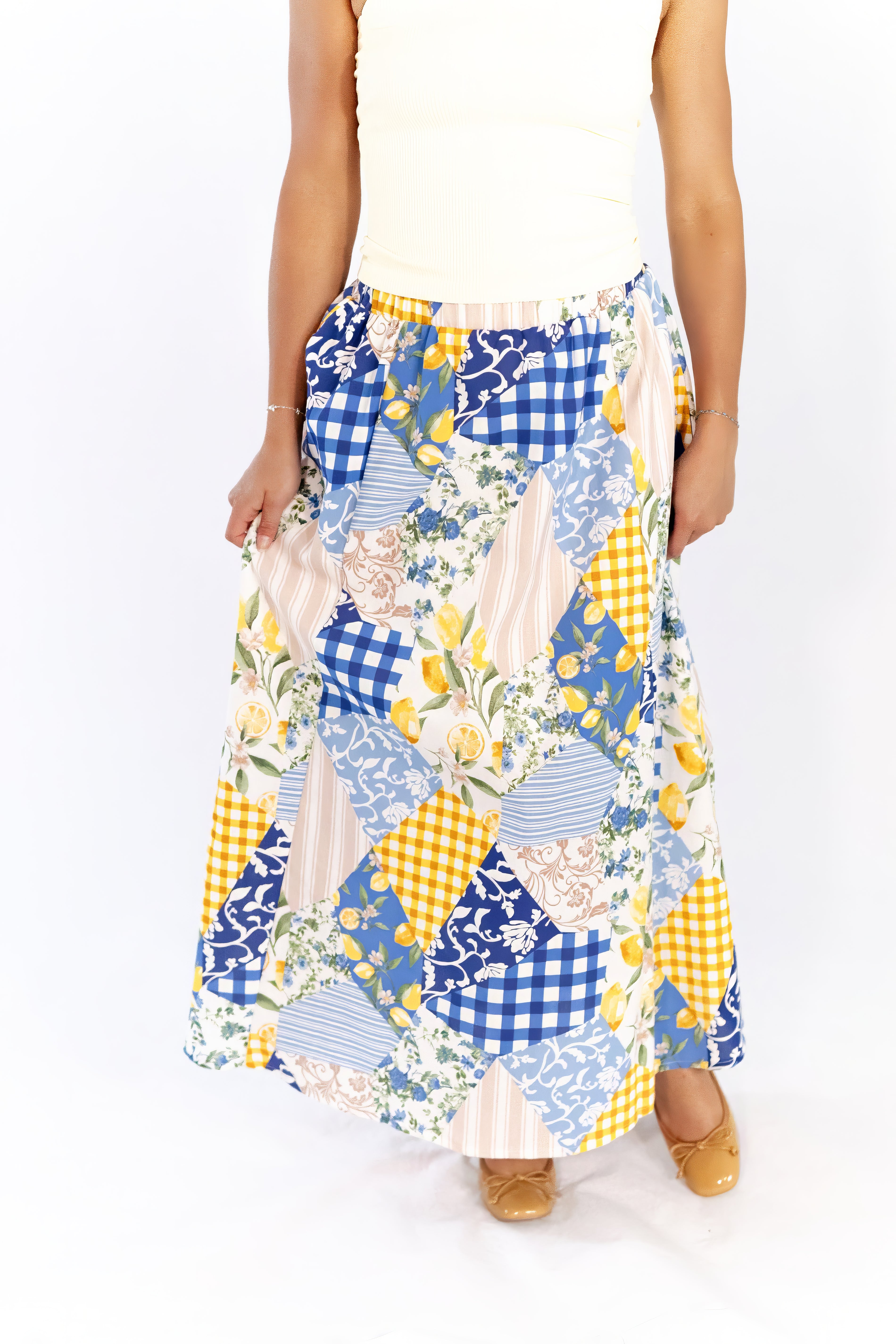 Sasha Patchwork Skirt