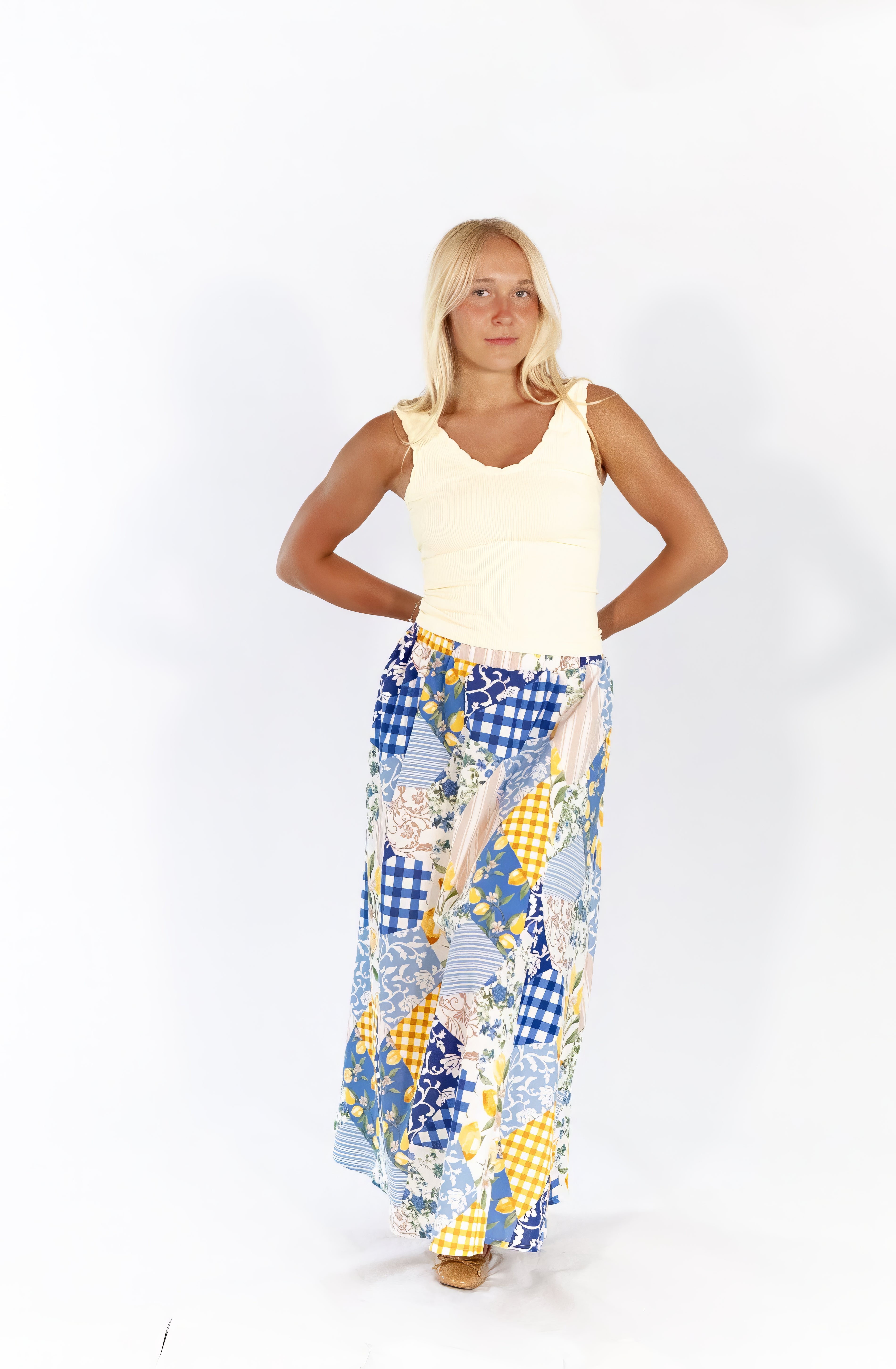 Sasha Patchwork Skirt