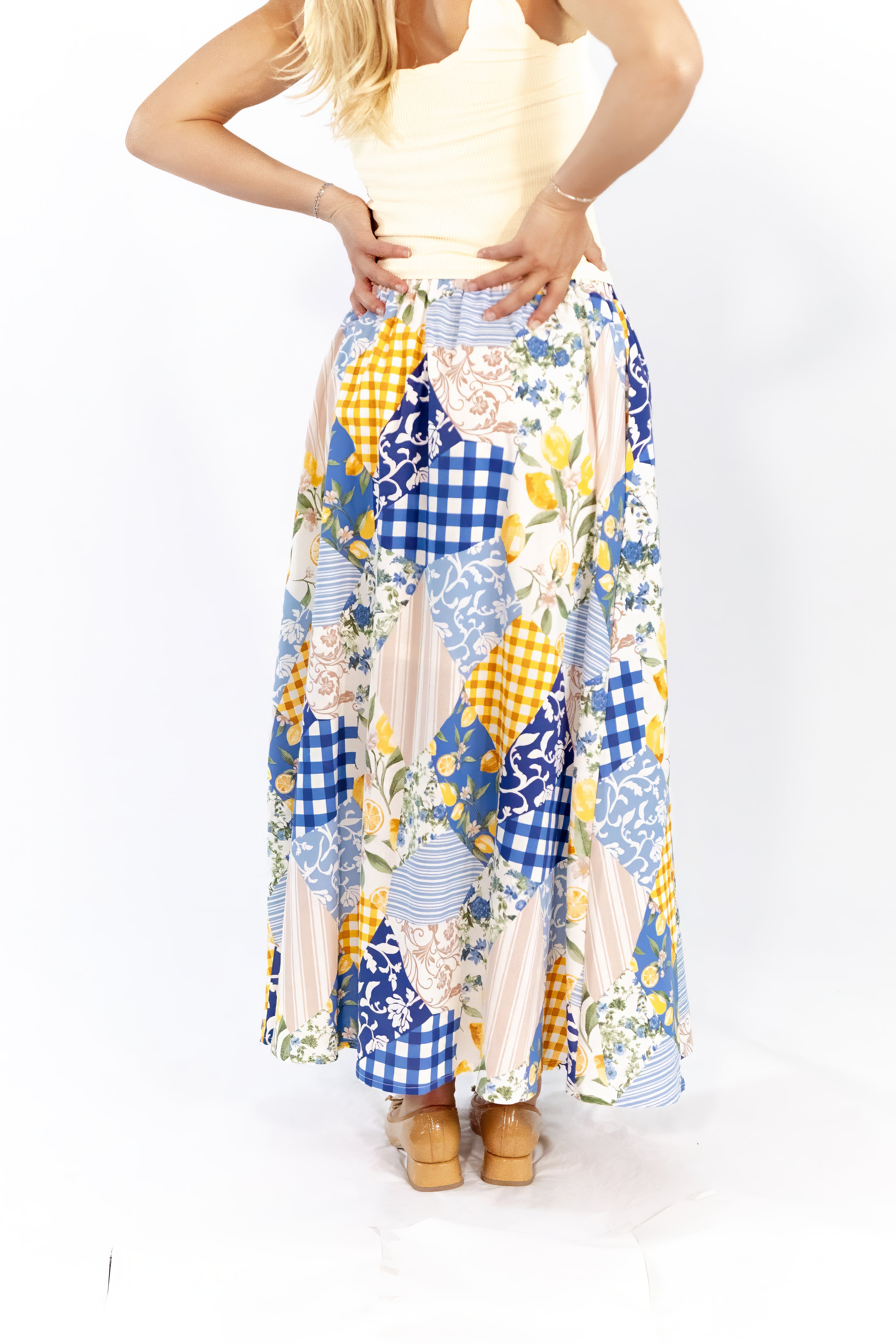 Sasha Patchwork Skirt
