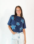 Starry Night Patchwork Top