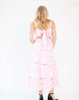 Venza Tiered Maxi Dress・Pink