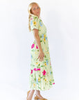 Elaine Floral Midi Dress