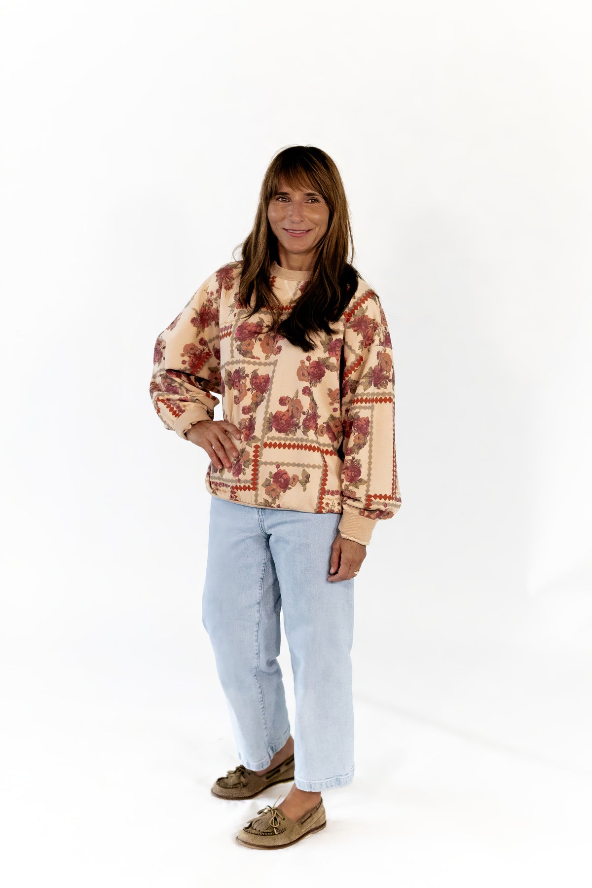 Chloe Floral Pullover