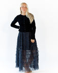 Blaire Plaid Ruffle Skirt